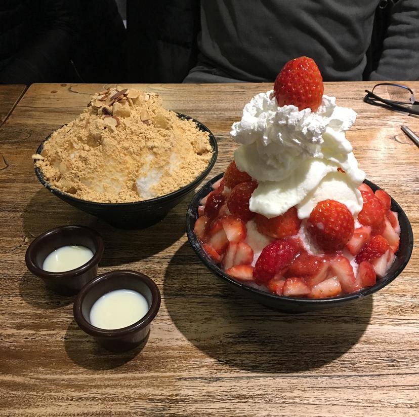 Bingsu - dessert coréen